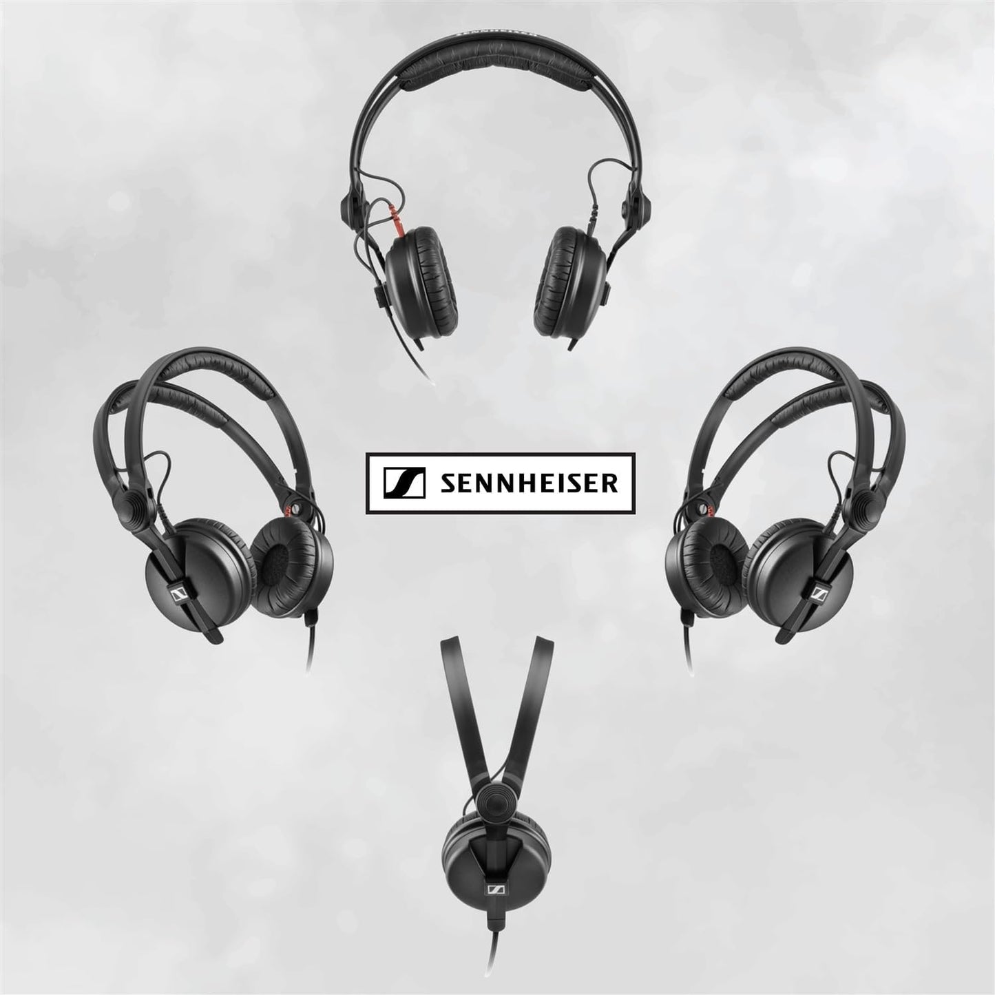 Sennheiser 506908 HD 25 Professional DJ Headphones Bundle