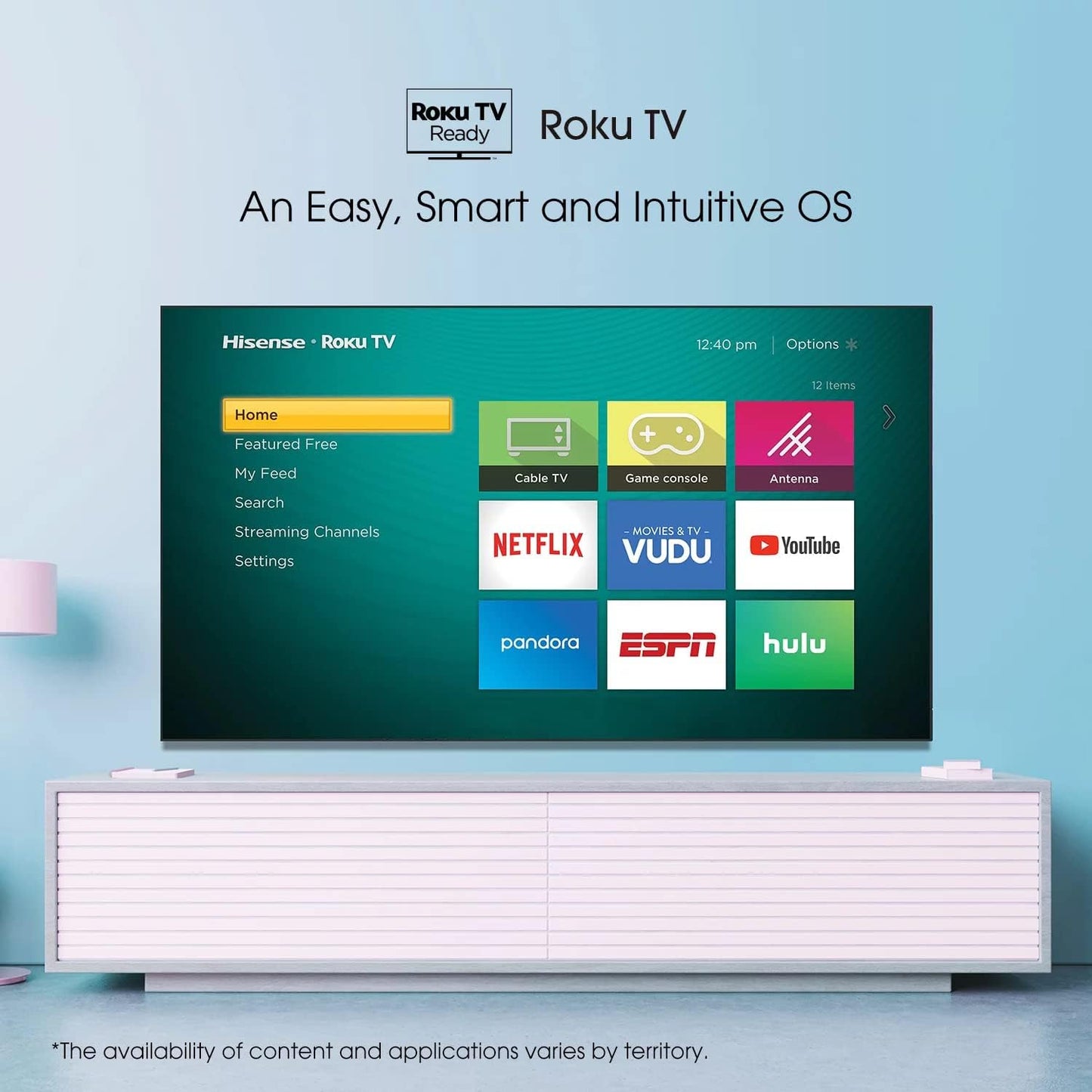 Hisense H4030F3 32-Inch 720p Smart LED TV Alexa Renewed