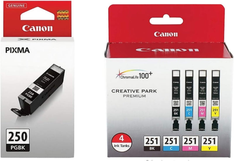 Canon 6497B001 PGI-250 CLI-251 Color Ink Tank 5-Pack — main product image
