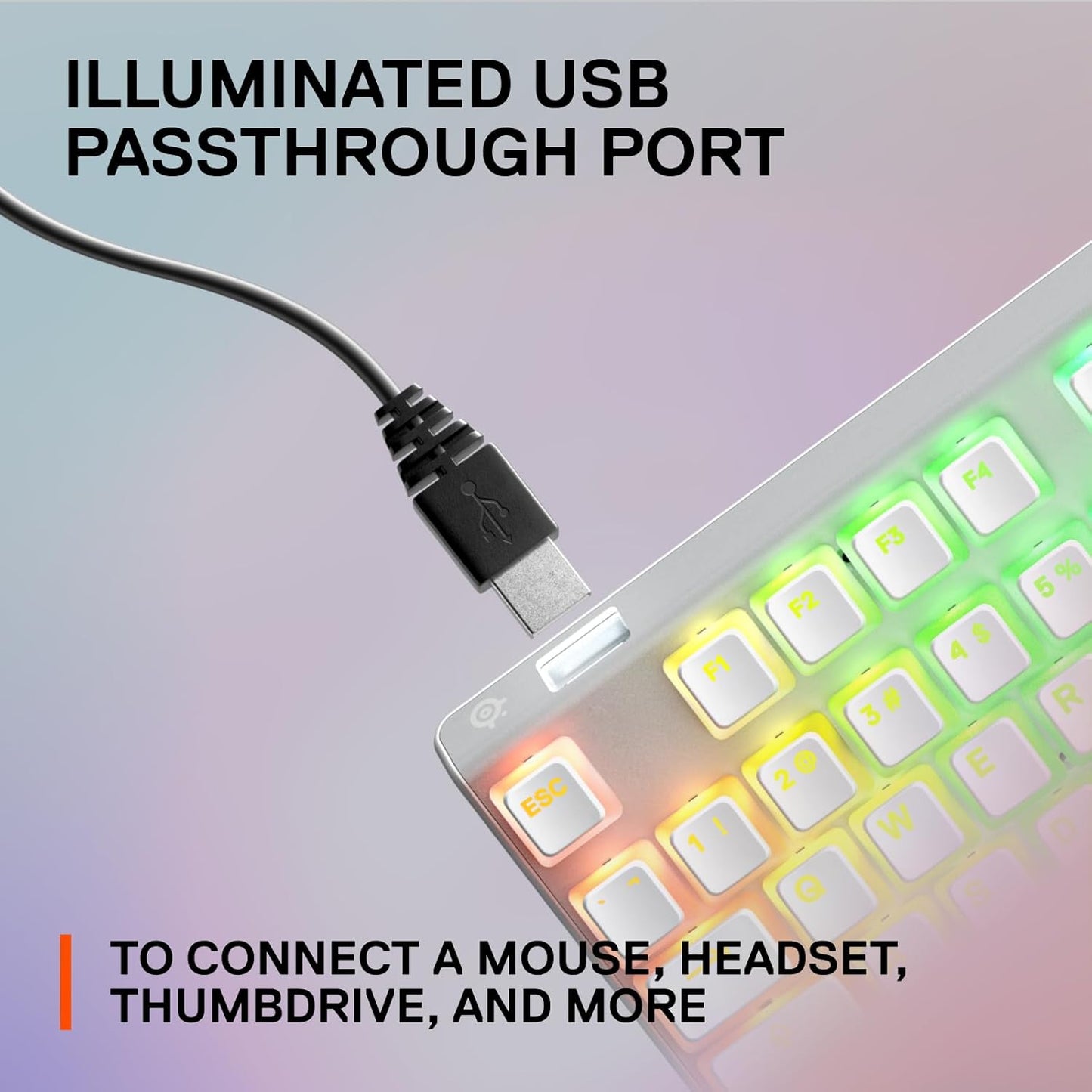 SteelSeries 64656 Apex 7 TKL Ghost Keyboard