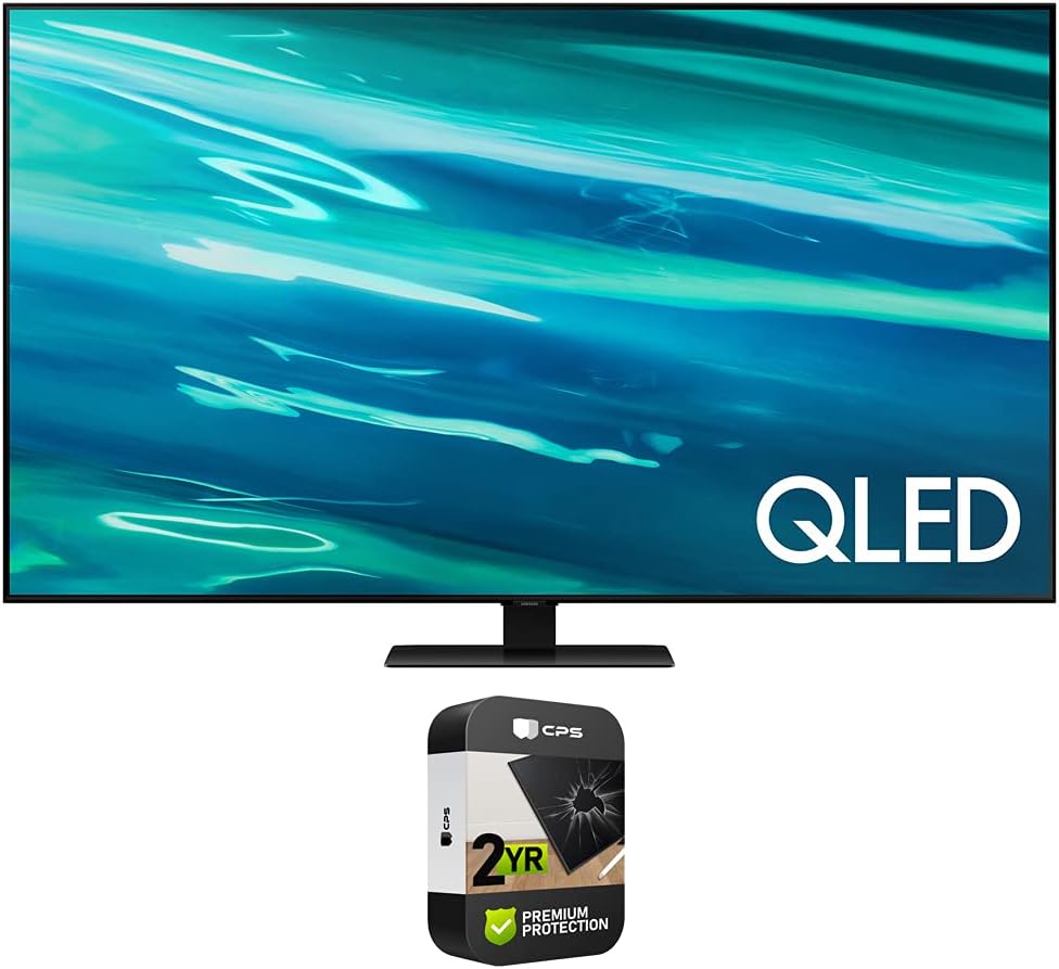Samsung CRTE99SAMQN55Q80AA 55-Inch QLED 4K UHD Smart TV (Renewed)