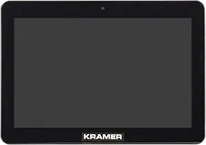 Kramer KT-1010 10-Inch Wall/Table Mount PoE Touch Panel — main product image