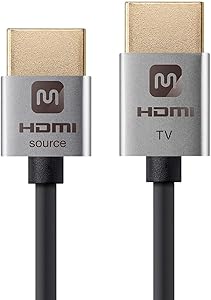 Monoprice 113589 3ft Active Ultra Slim HDMI Cable