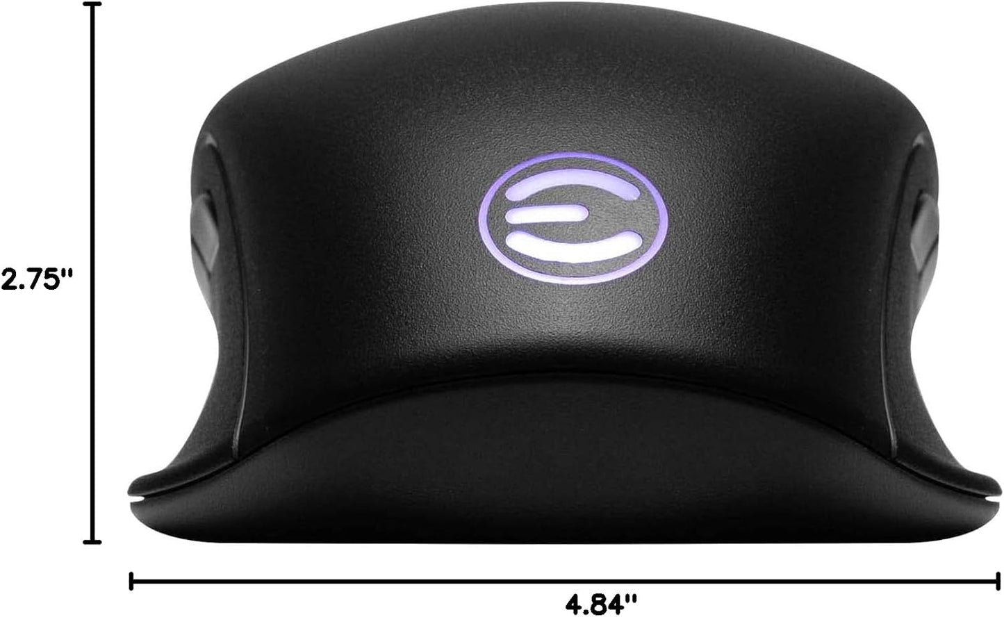 EVGA 905-W1-12BK-KR X12 8K Gaming Mouse - Black