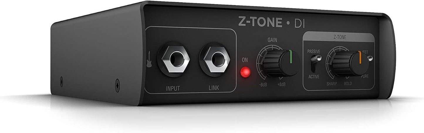 IK Multimedia IP-ZTONE-DI-IN Z-Tone DI Instrument Preamp & DI Box
