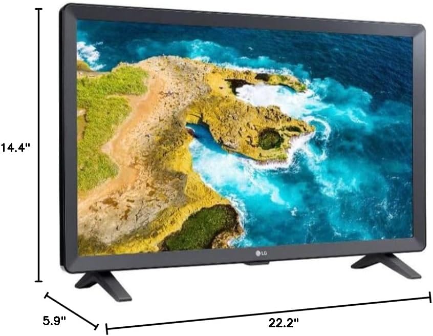 LG 24LQ520S-PU 24" 720p LED WebOS Smart TV Monitor