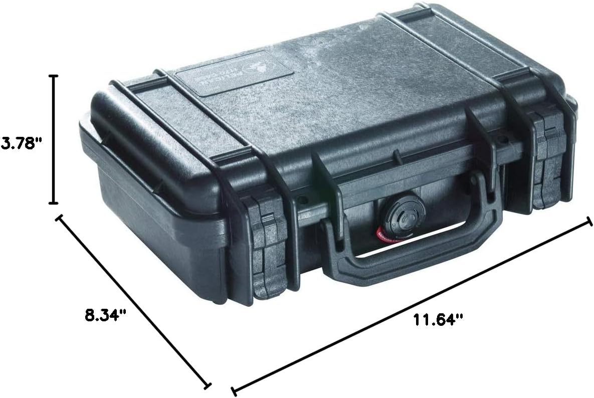 Pelican 1170-000-110 Protective Case with Foam - Black