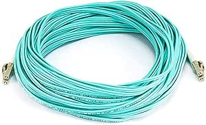 Monoprice 107624 Fiber Optic Cable - LC to LC - 25 Meter