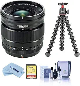 Fujifilm XF 16mm f/1.4 R WR Lens Bundle