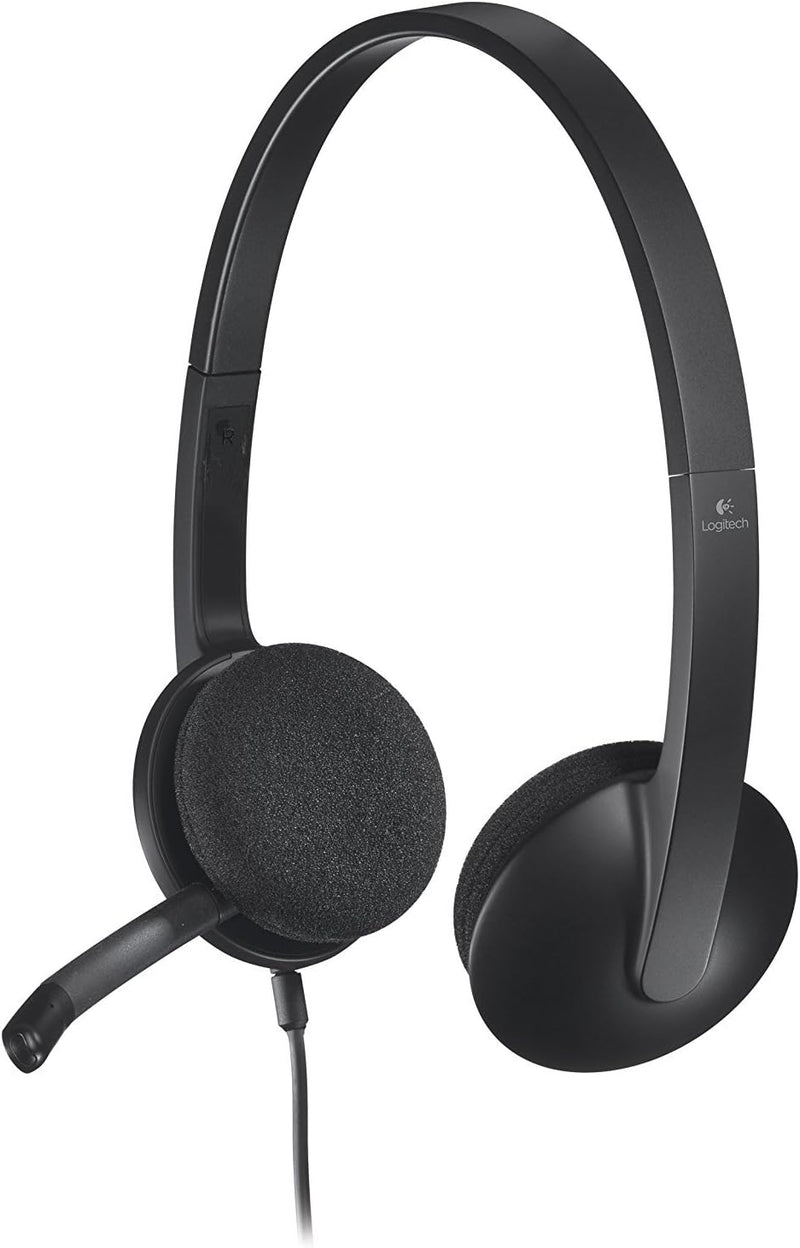 Logitech 981-000500 USB Headset H340 - Noise Cancelling — main product image