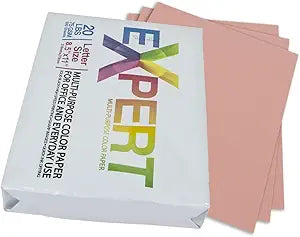 Monoprice 111766 Salmon Colored 20-Lbs Copy Paper — main product image