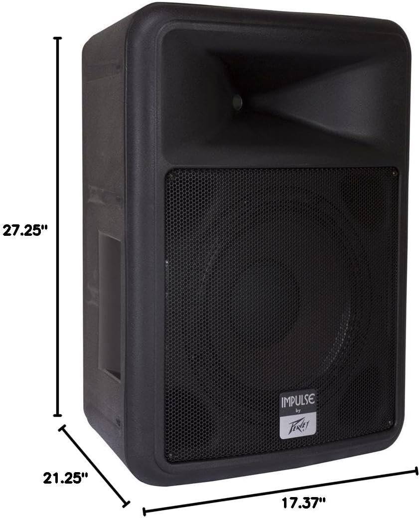 Peavey IMPULSE1012BLACK 1000W 12" Unpowered Speaker