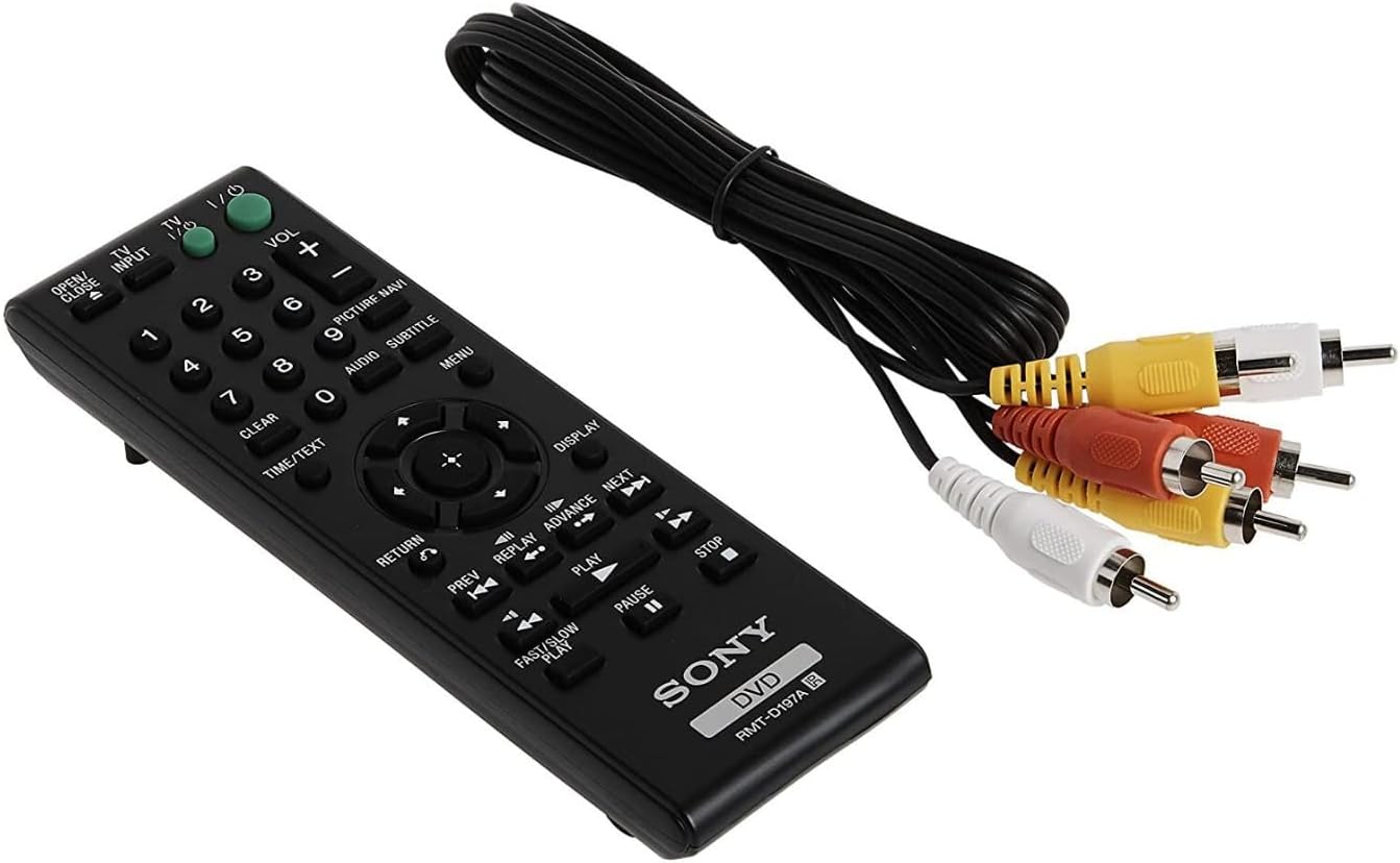 Sony DVP-SR510H DVD Player 1080p Upscaling Bundle