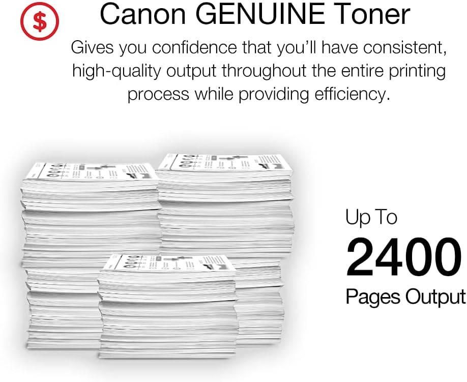 Canon 137 Genuine Black Toner Cartridge ImageCLASS MF2xx Series