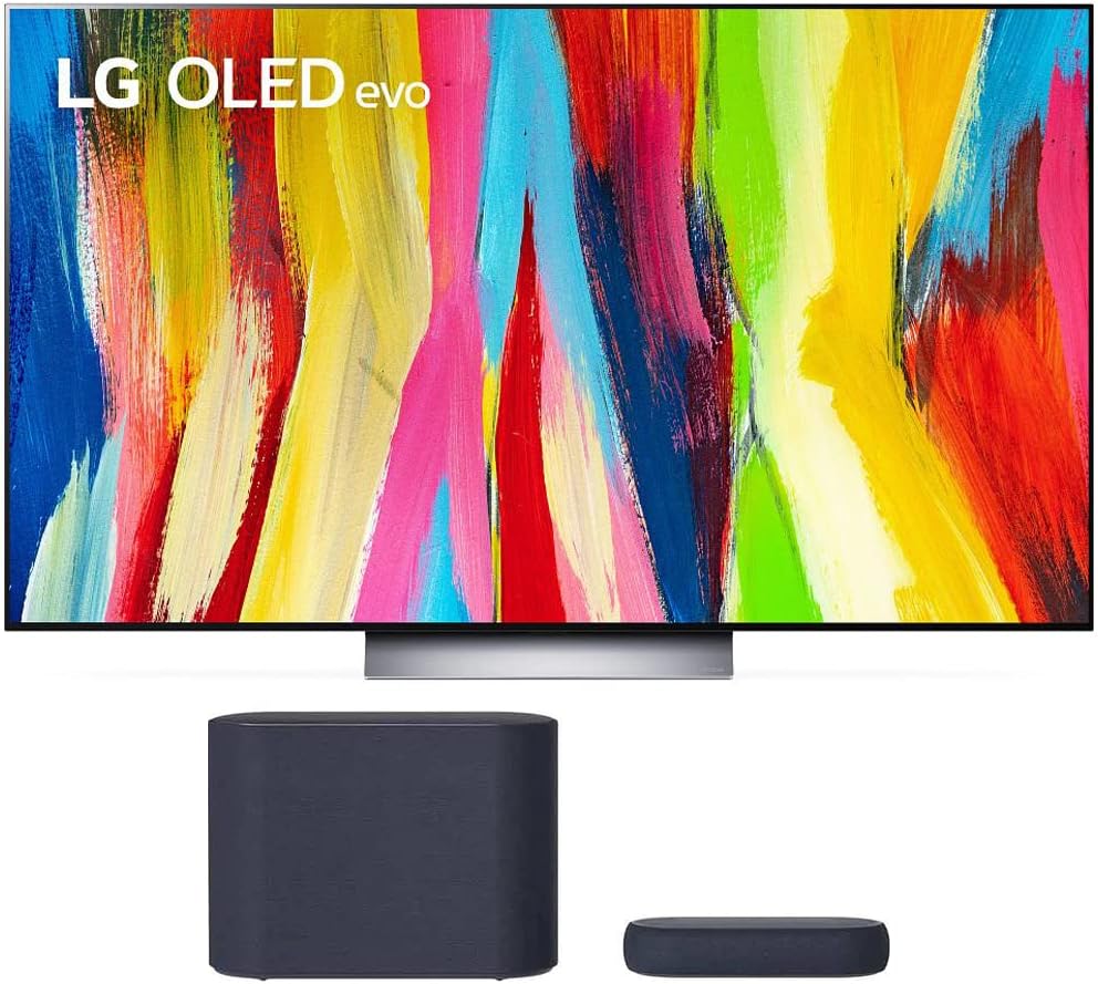 LG E51LGOLED55C2PUA 55" 4K OLED TV + Eclair Sound Bar