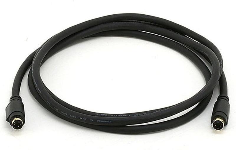 Monoprice 102402 6ft S-Video Cable - Gold Plated — main product image