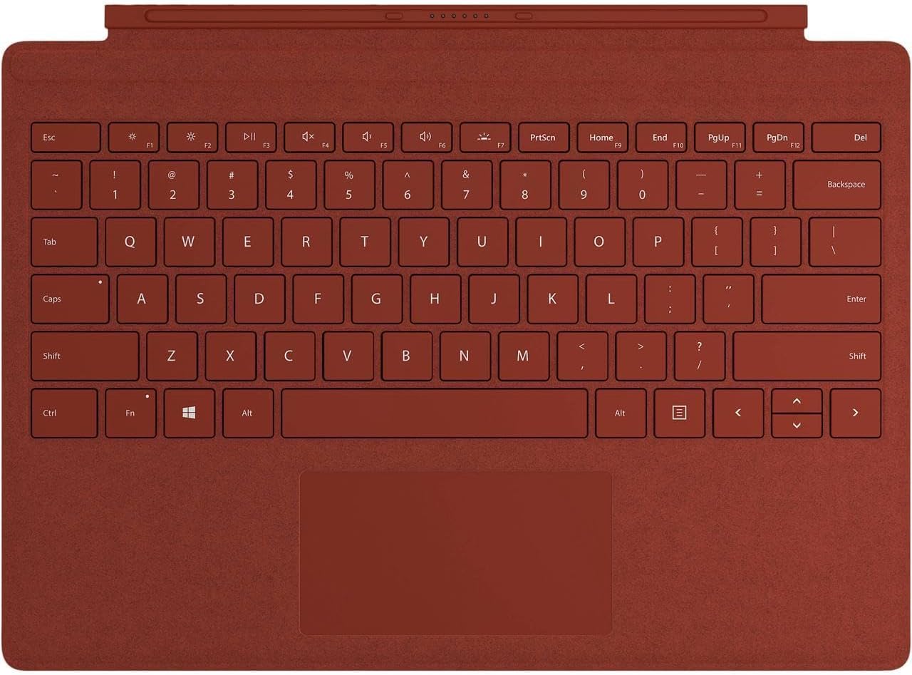 Microsoft Surface Go Keyboard Cover - Poppy Red
