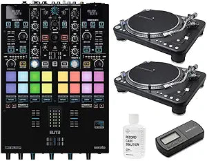 Reloop Elite Serato DVS Mixer DJ Turntable Bundle