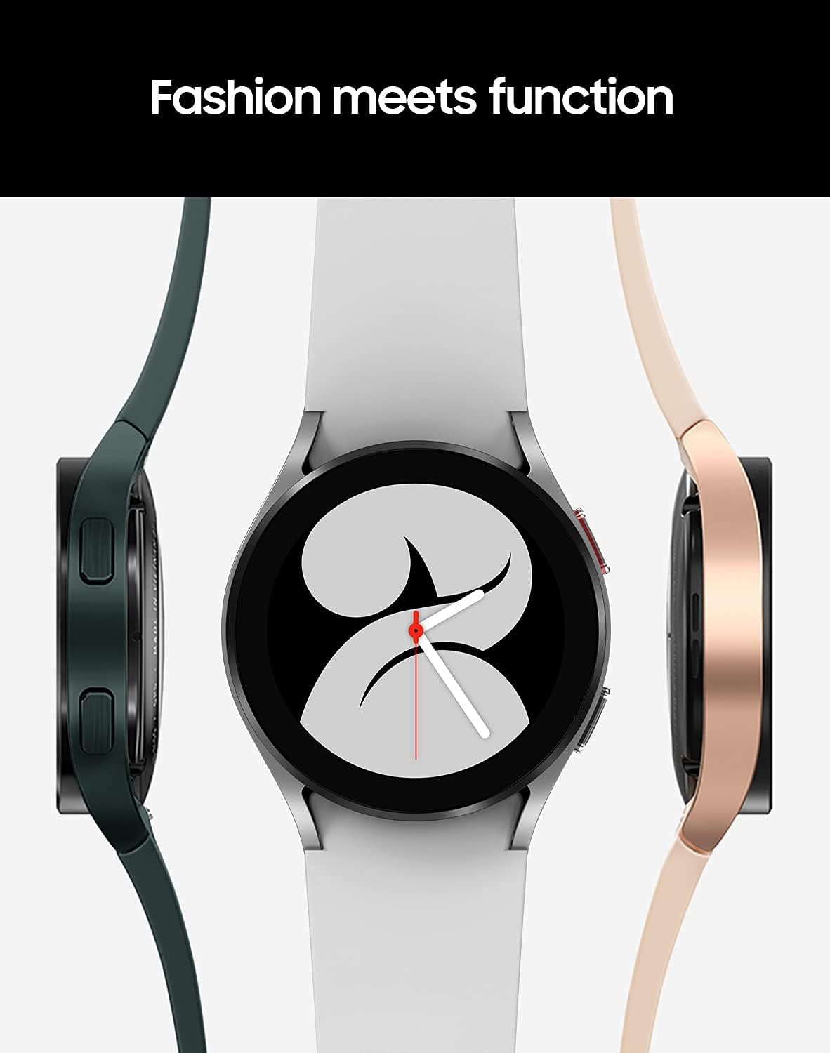 Samsung 656942408147 Galaxy Watch 4 44mm Silver - Renewed