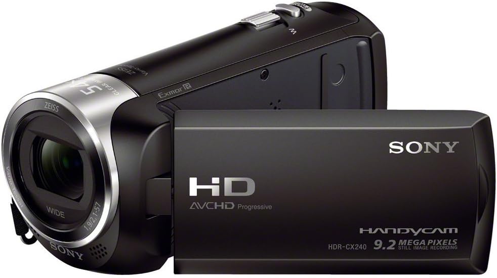 Sony HDR-CX240/B Full HD Camcorder 27x Zoom