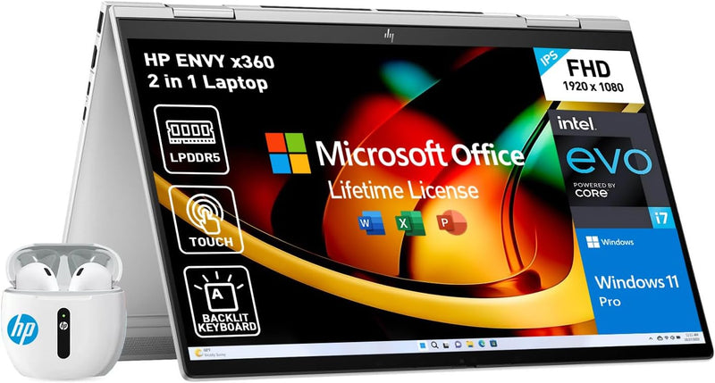 HP ENVY x360 2-in-1 Touchscreen Laptop i7 2TB SSD — main product image