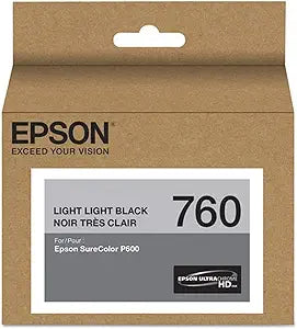 Epson T760920 UltraChrome Light Light Black Ink — main product image