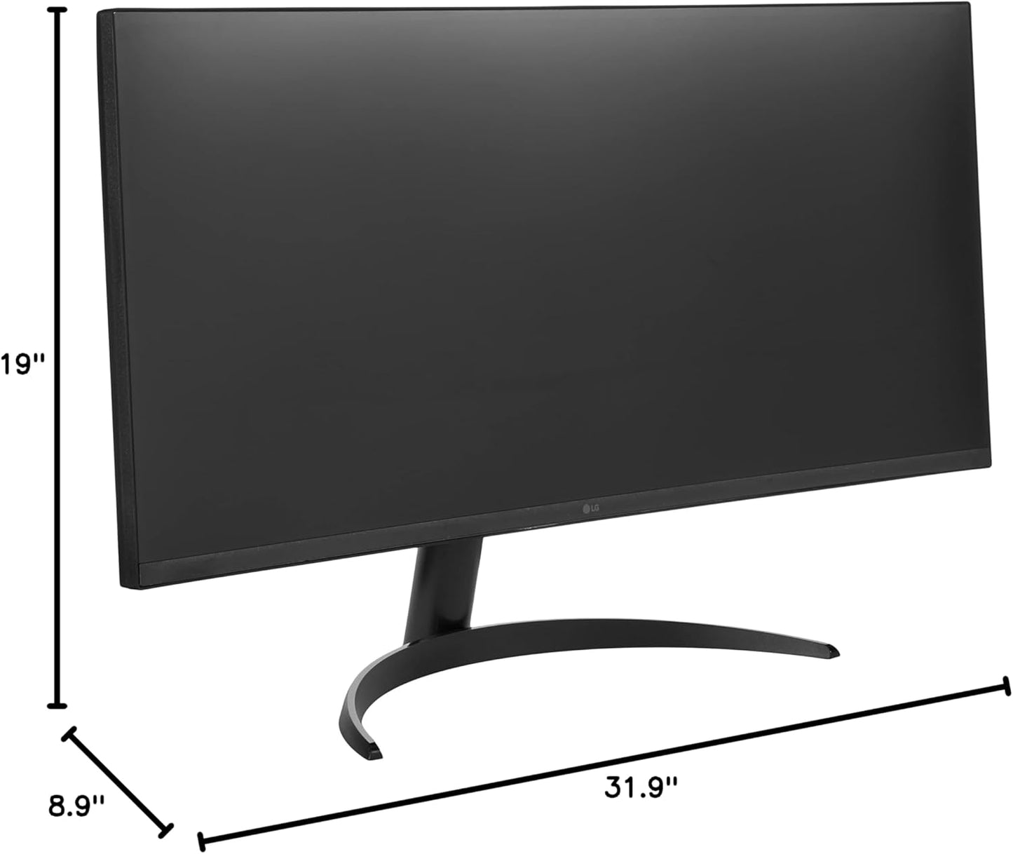 LG 34WQ60C-B.AUS 34" Curved UltraWide QHD IPS Monitor