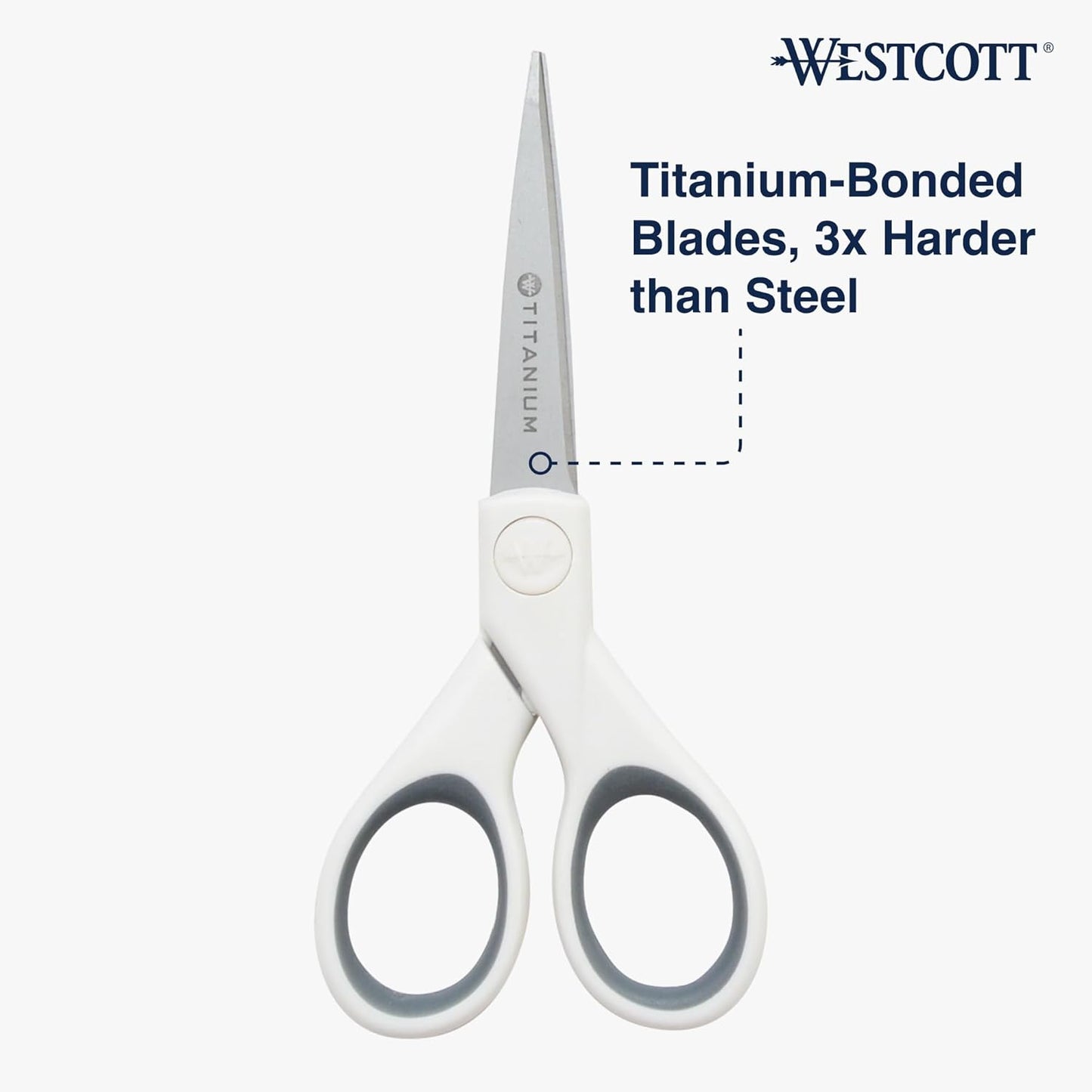 Westcott 16376 5-Inch Micro-Tip Fabric Scissors