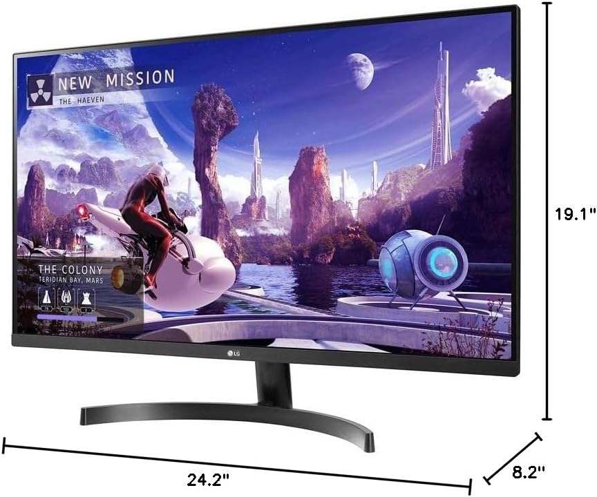 LG 27QN600-B 27-Inch QHD IPS Monitor FreeSync