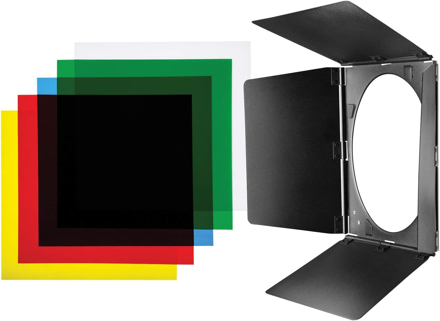 Westcott Barndoor Set - Theatrical Gels for 70-Degree Reflector