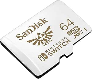 SanDisk SDSQXBO-064G-ANCZA Nintendo Switch 64GB microSDXC — main product image