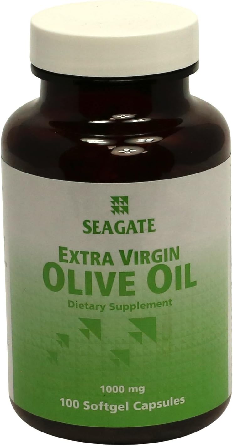 Seagate 00049-1 Extra Virgin Olive Oil 100 Softgels — main product image