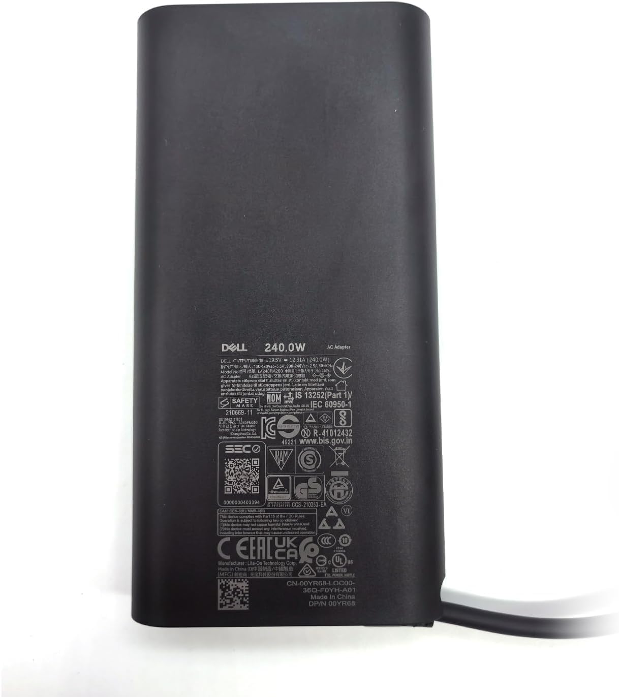 Dell HA240PM200 240W Laptop Charger Alienware Precision