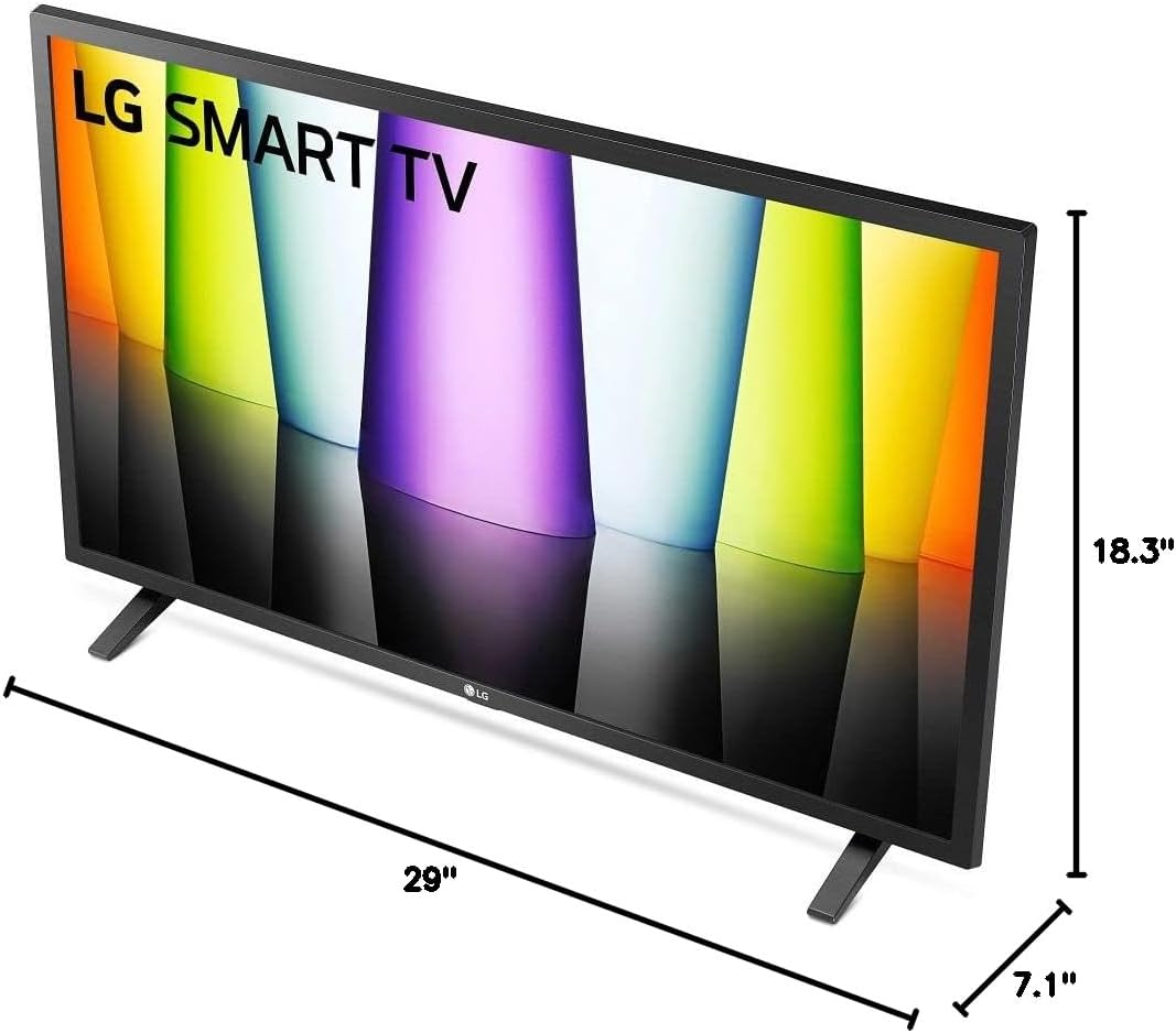 LG E9LG32LQ630BPUA 32" HDR Smart HD TV Bundle