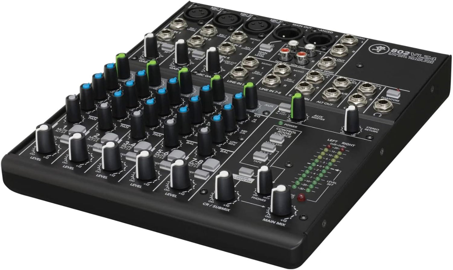 Mackie 802VLZ4 8-Channel Compact Analog Mixer