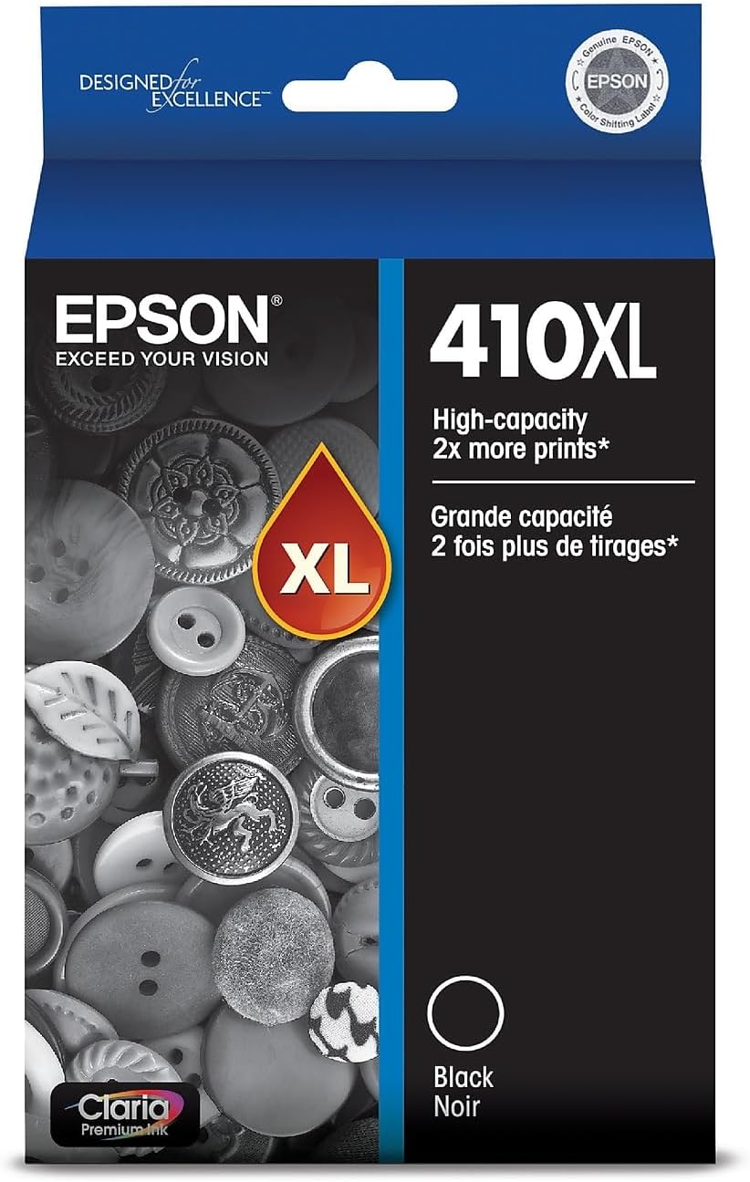 Epson T410XL020-S High Capacity Black Ink Cartridge