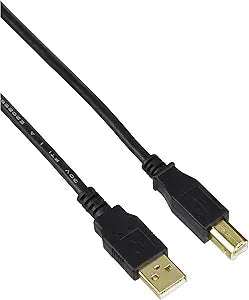 Monoprice 139918 USB A to B 2.0 Cable 5-Pack