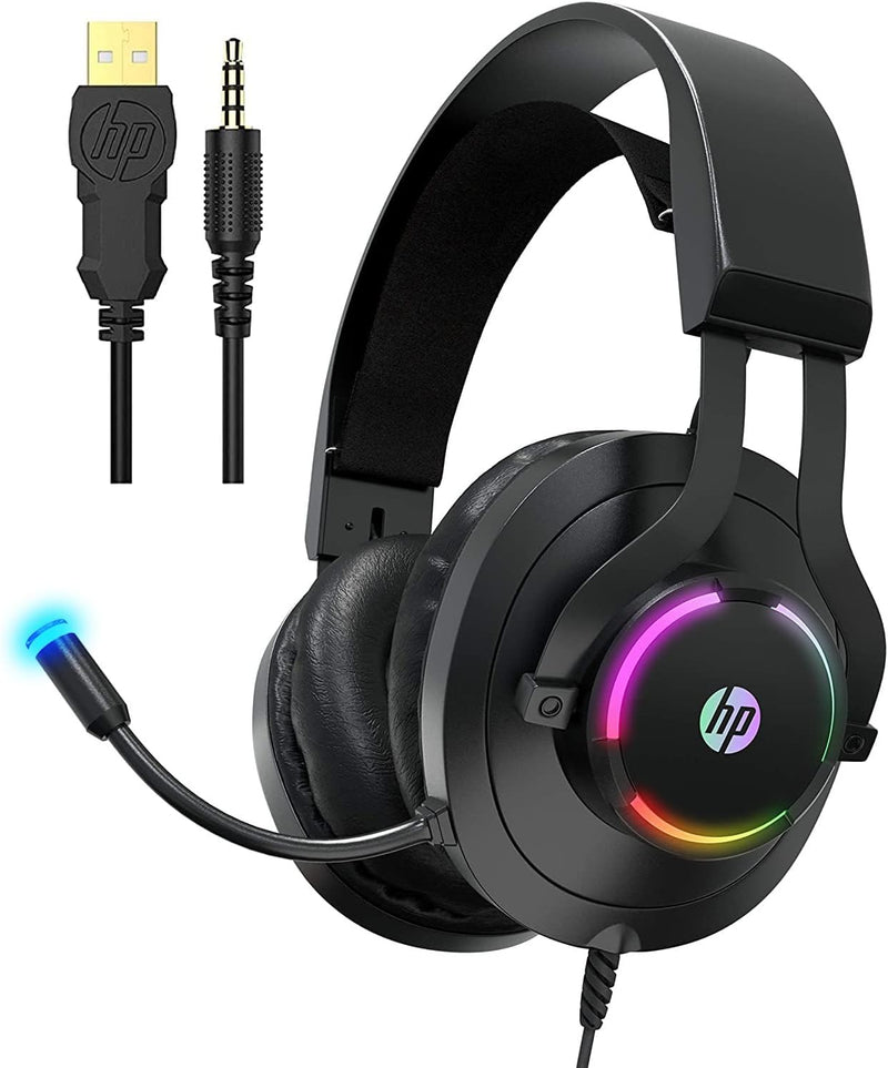 HP H360 Gaming Headset with Mic, Noise Cancelling — main product image