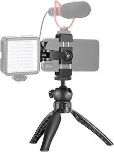 Neewer 10097246 Table Top Phone Tripod Stand with Smartphone Holder