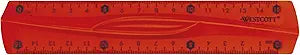 Westcott E-10220 00 15 cm Flexible Ruler Assorted