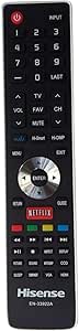 Hisense EN-33922A-cr TV Remote Control Smart Internet Renewed