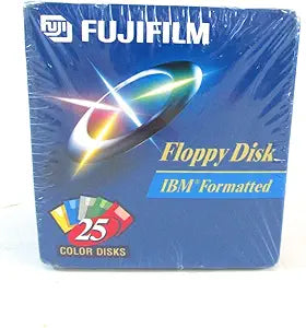 Fujifilm 25137771 3.5" Floppy Disk IBM Formatted (Discontinued)