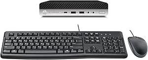 HP ASIDT98 EliteDesk 800 G4 Mini Desktop Renewed i5/500GB SSD — main product image