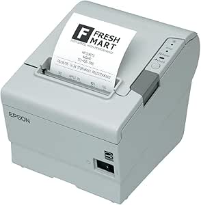 Epson C31CA85031 TM-T88V Thermal Receipt Printer USB/RS232 - White — main product image