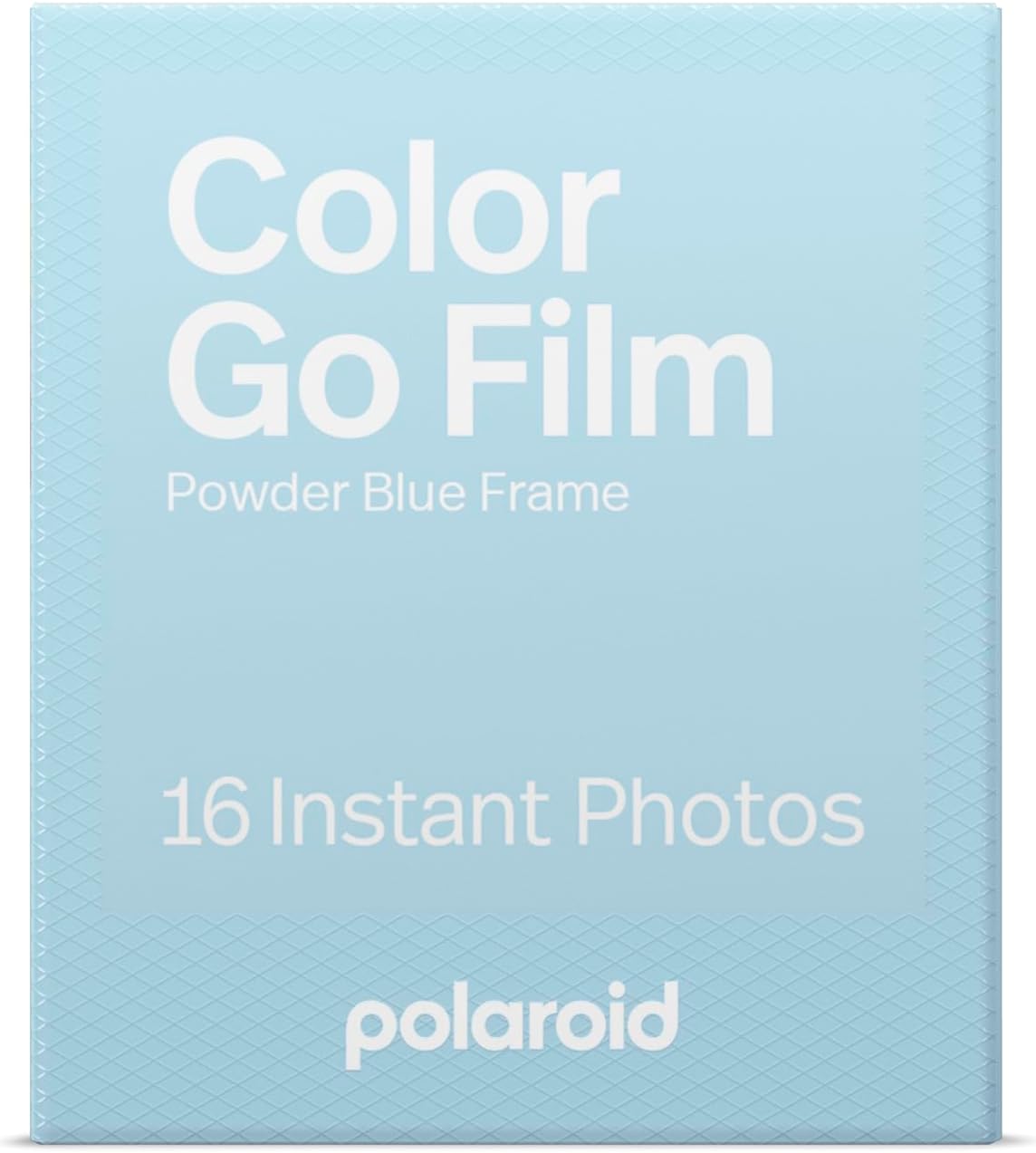 Polaroid 6376 Go Film Powder Blue 16 Photos