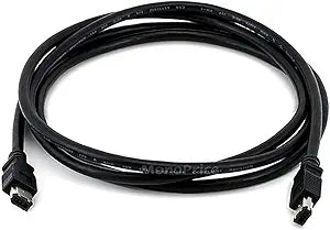 Monoprice 100031 6ft FireWire IEEE-1394 Cable