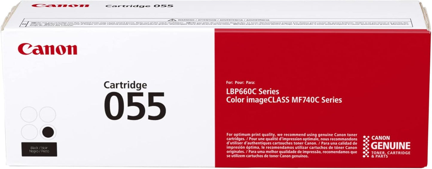 Canon Toner 055 Black Genuine Laser Cartridge