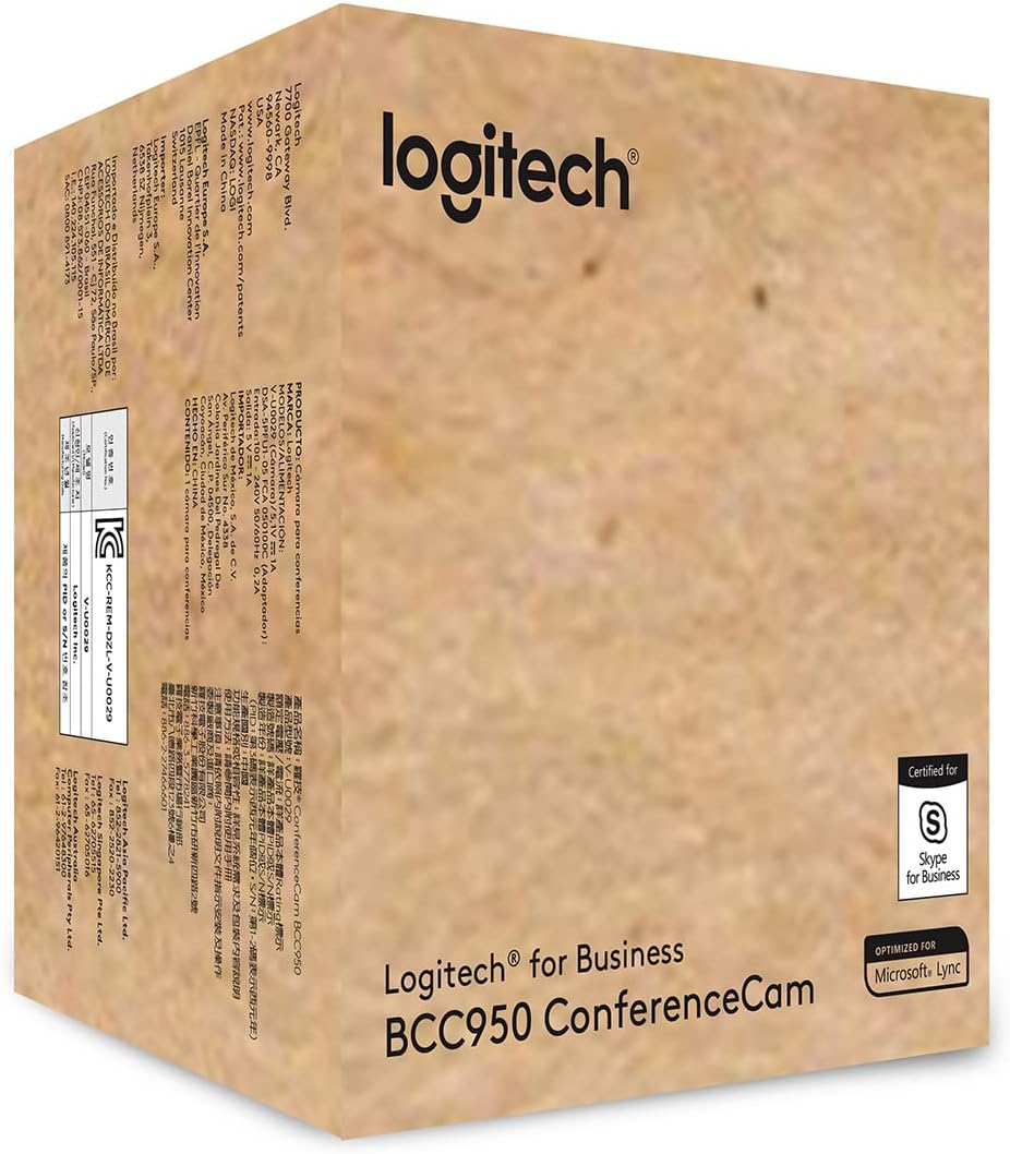 Logitech BCC950 Desktop Video Conference Webcam - 1080p HD