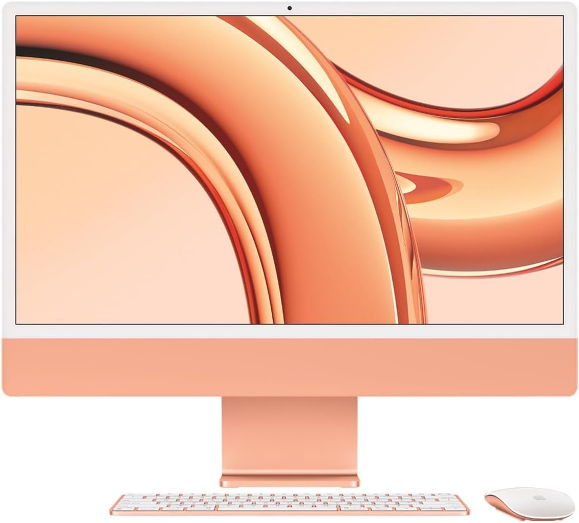 Apple Z1950001Z iMac 24-inch M3 Chip 256GB SSD