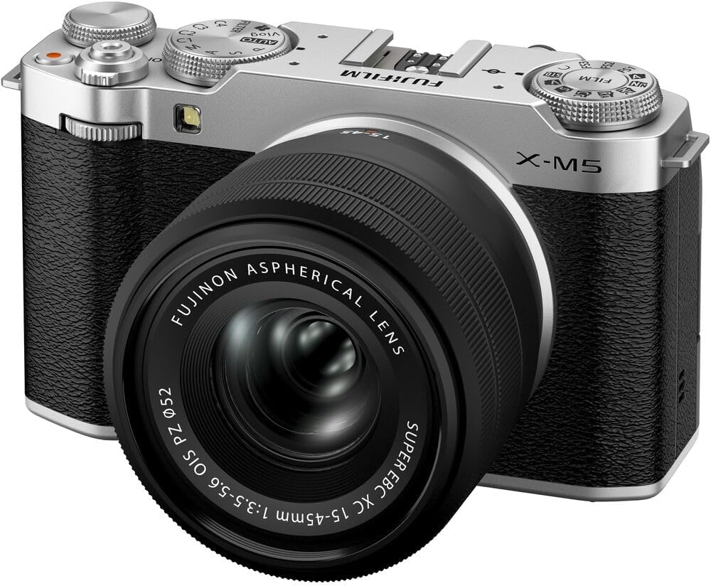 Fujifilm 16900771 X-M5 Mirrorless Camera Kit with 15-45mm Lens